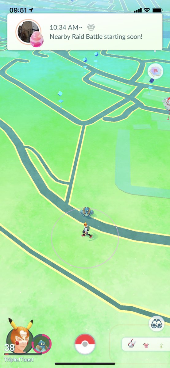 TripleJDev's tweet photo. @NianticHelp Or just the same event nonsense https://t.co/i00ICuqcBd