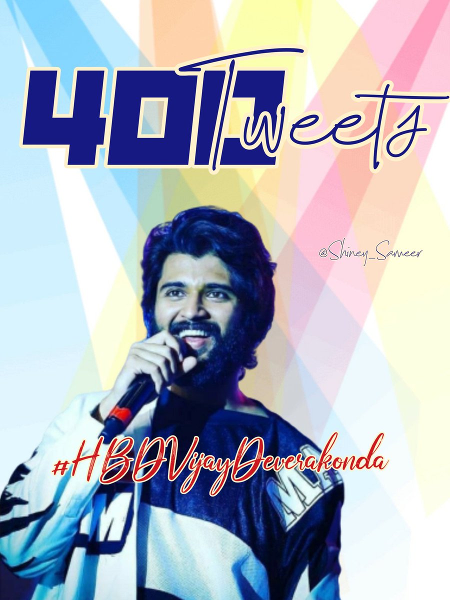 SameerShiney's tweet photo. Still Going On 😍😍🌟🌟🌟🌟🌟🌟
#HBDVijayDeverakonda 

#VijayDeverakonda @TheDeverakonda https://t.co/4xY9pb3hcn