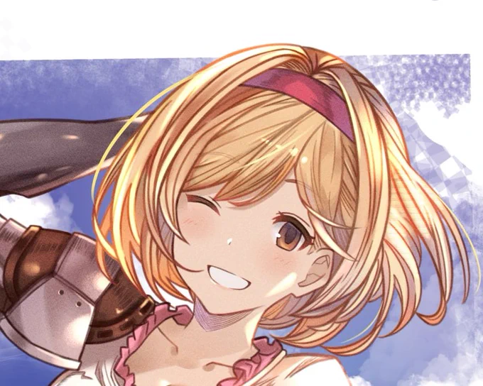 ジータちゃんイラストお納めくださいな(*'ω`)

#プリコネR 
#グラブル 