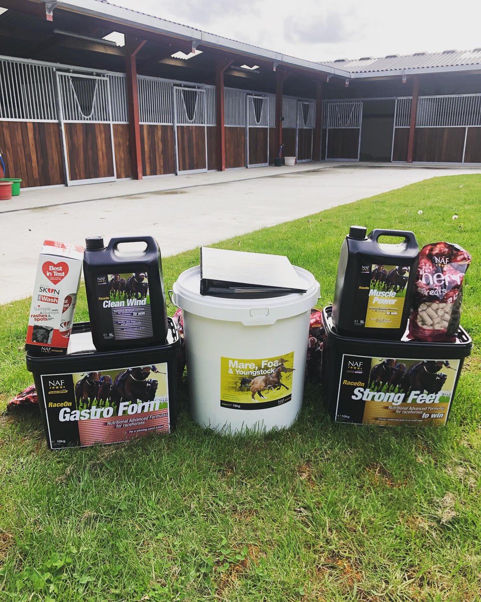 A big thanks to <a href="/nafuk/">@nafuk</a> for sending a huge selection of their products! Everything from the ponies to the broodmares have been catered for!