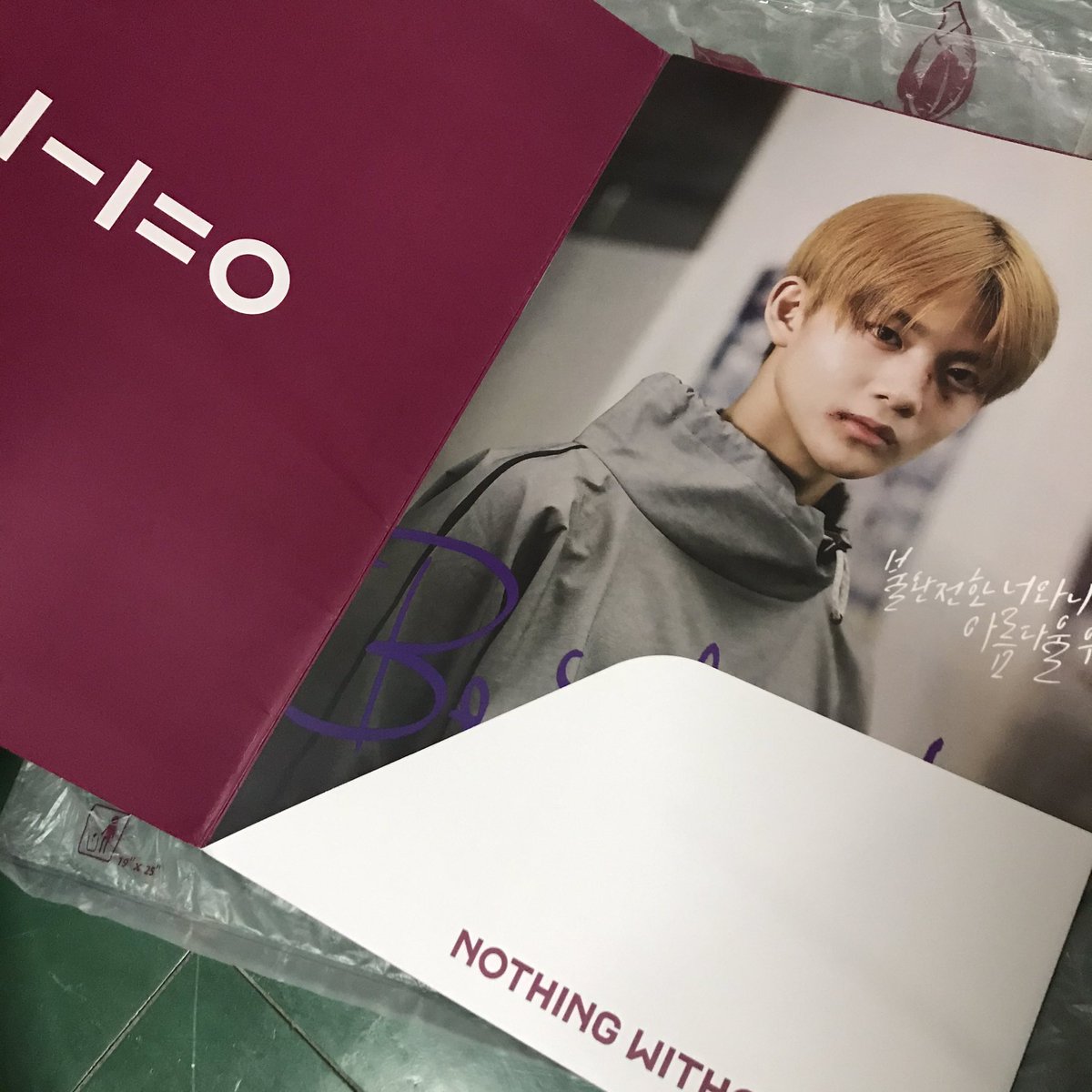 wannabledav's tweet photo. พร้อมส่ง โปสเตอร์ขนาด A3 ไม่มีตำหนินะเจ้าคะ ผ่อนได้เหมือนเดิมจ้า

ขออนุญาตขายเหมา 2 เมมเบอร์เลยนะคะ 200 รวมส่งลงทะเบียน แถมไอชมพูๆ ปกครอบให้ด้วยไปเลยค่า ❤️❤️❤️❤️❤️

#ตลาดนัดWANNAONE #จินยอง #ซองอุน #ตลาดนัดWANNAONE #ตลาดนัดwannable https://t.co/F1LJuwveM6
