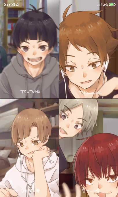 沢っ子がビデオ通話したらしい 