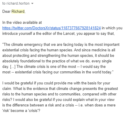 Here is my question to Lancet editor,  @richardhorton1