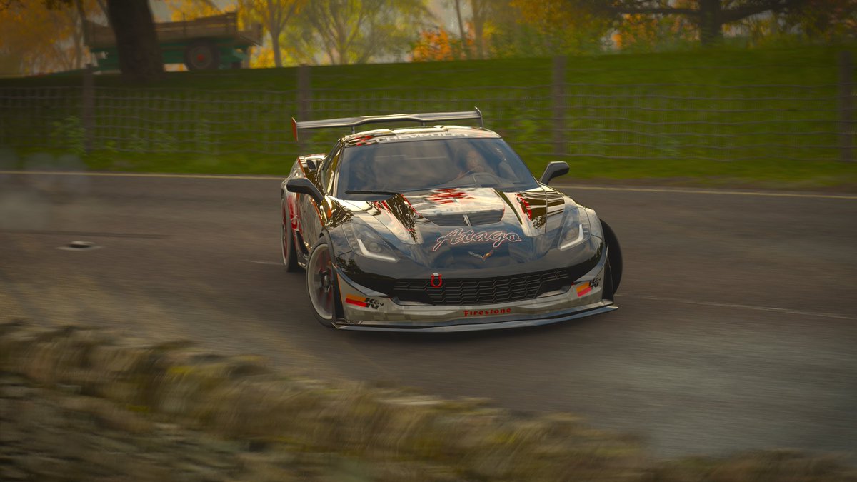 The Speed Factory Sur Twitter Forza Horizon 4 Drifting The Atago Corvette Forzahorizon4 Corvette Itasha Atago