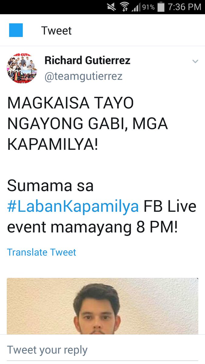 JARYO24's tweet photo. @teamgutierrez next time nalang tol. Kaya niyo na yan Busy ako e https://t.co/qT1dgRg88Z