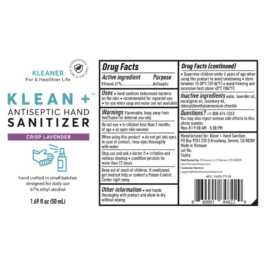 celebratehavfun's tweet photo. I found #handsanitizer #instock ~ Klean + Antiseptic Hand Sanitizer | 67% Ethanol | Fights 99.99% of Common Germs | Infused Essential Oils | FDA OTC Approved https://t.co/TXx6exYnV8 #cleanhandscount #CleanHandSanitizer #CleanHandsSaveLives https://t.co/Cj2q8mwPa3