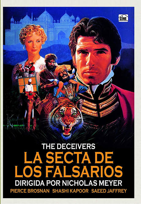  #TheDeceivers (1988) by  #NicholasMeyer.Feat.  @PierceBrosnan Shashi Kapoor, Saeed Jaffrey, Helena Michell, Keith Michell  @Neenagupta001 David Robb, Jalal Agha, Tariq Yunus and Salim Ghouse. Link: 