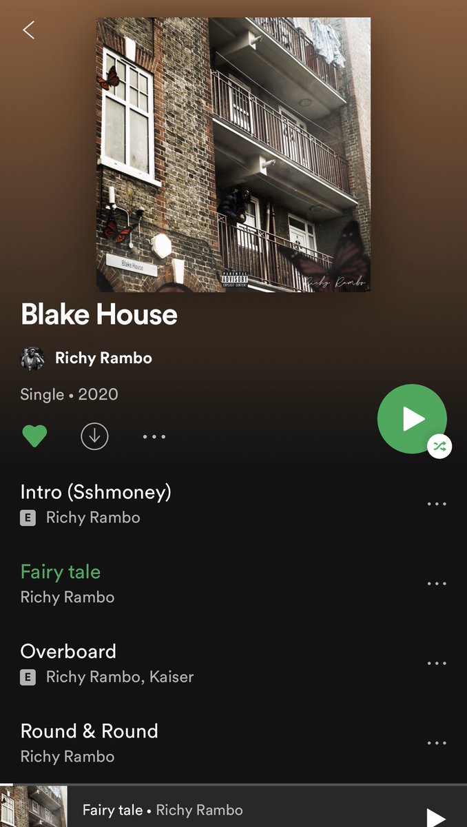 richy_rambo's tweet photo. Proud to announce my debut EP ‘Blake House’ is now available on all platforms. Thank you for all the support👊🏾🔋🎱 #Blakehouse https://t.co/8mftz8azQn
