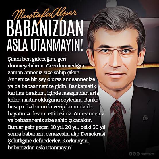 akif19812's tweet photo. Her zaman saygı ve minnetle anacağız. Aziz ruhun şad, mekanın cennet olsun Başsavcım #MustafaAlper https://t.co/5bOVALEbWj