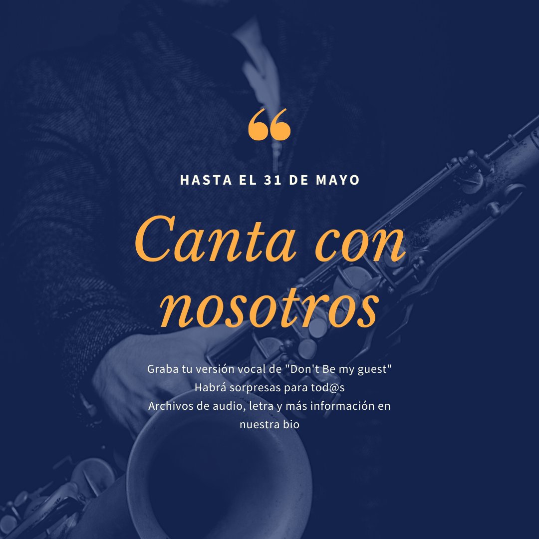 Honkersbbb's tweet photo. ¡Canta con nosotros!
https://t.co/lRNJkoz8JN https://t.co/V41PyKQpUa