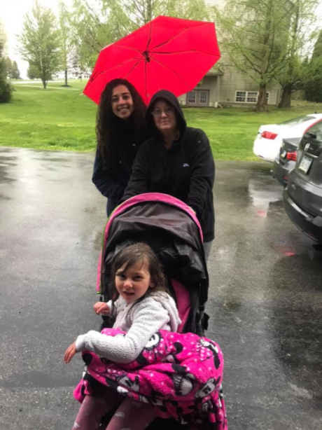 2.23 miles in honor and remembrance. We walked to support his family and friends.  We walked for people that we are scared for.  We walked to make a statement that justice MUST prevail.  We walked as we hope to make change for the people we love #IrunwithMaud #IRunwithAhmaud