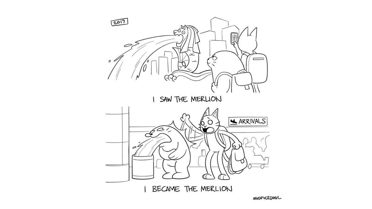 I'm supposed to be at Singapore for Doujima this weekend. This is what happened the last time I visited SG: 