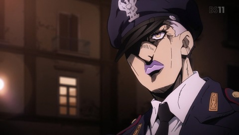 アレンジングマーズ ジョジョの奇妙な冒険 黄金の風 6話 ポン引き 熱心な人だ 旦那 あんたは熱心な警官ですよ アバッキオの過去の話は 原作では少し後からじゃなかったでしたっけ この過去があるから アバッキオの死亡シーンは 感動的な内容に