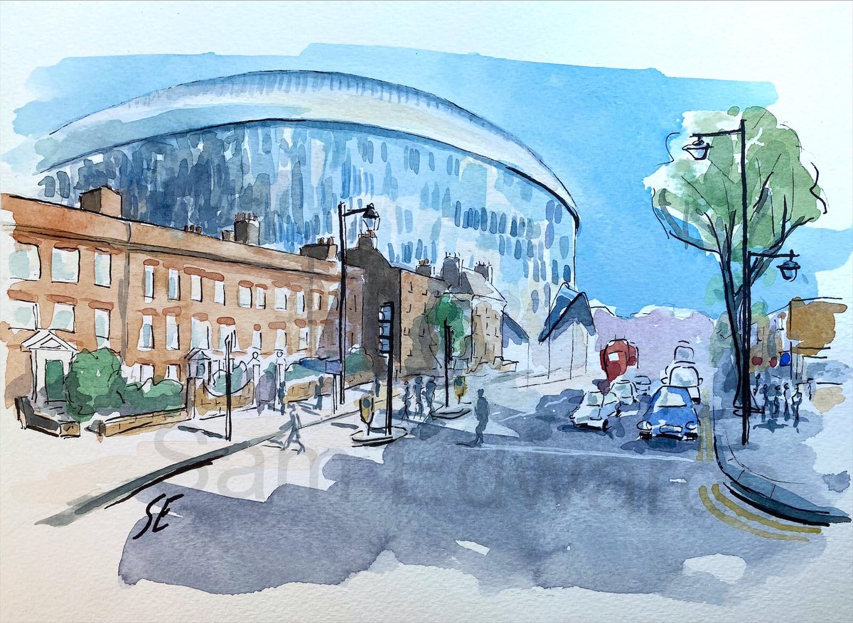 SamEdwardsart's tweet image. One for the mighty Spurs! 💙 #SpursAtHome #COYS #Art @SpursOfficial