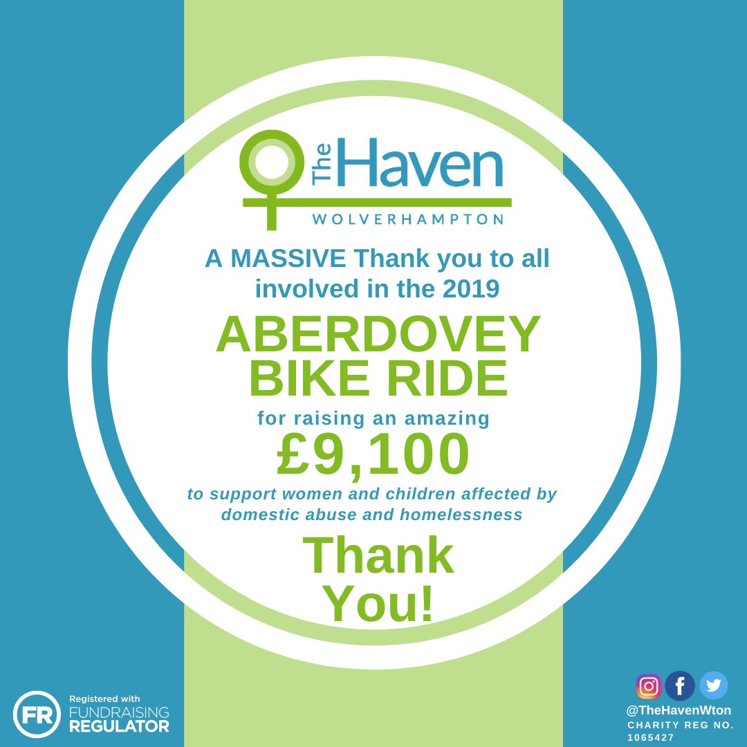 Always a pleasure to receive thanks from the charities we support. <a href="/TheHavenWton/">The Haven Wolverhampton</a>