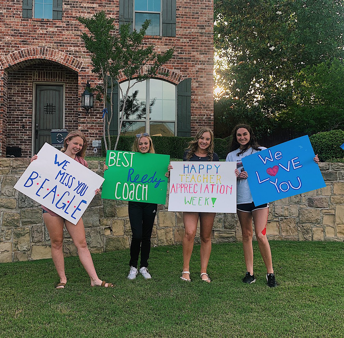 your girls miss you, beags!!!! happy teacher appreciation week to the absolute best coach, mentor, and friend we could have ever asked for #RHSRoar #TeacherROAR 💙💚🦁<a href="/beagle_jenny/">Jenny Beagle</a> <a href="/ReedySwim/">RHS Swim and Dive</a>