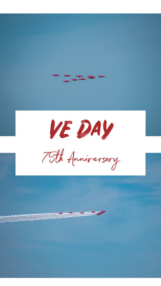 NickC_Photog's tweet photo. Great to see the #RedArrows yesterday for #VEDay75 https://t.co/rQixYE3av5