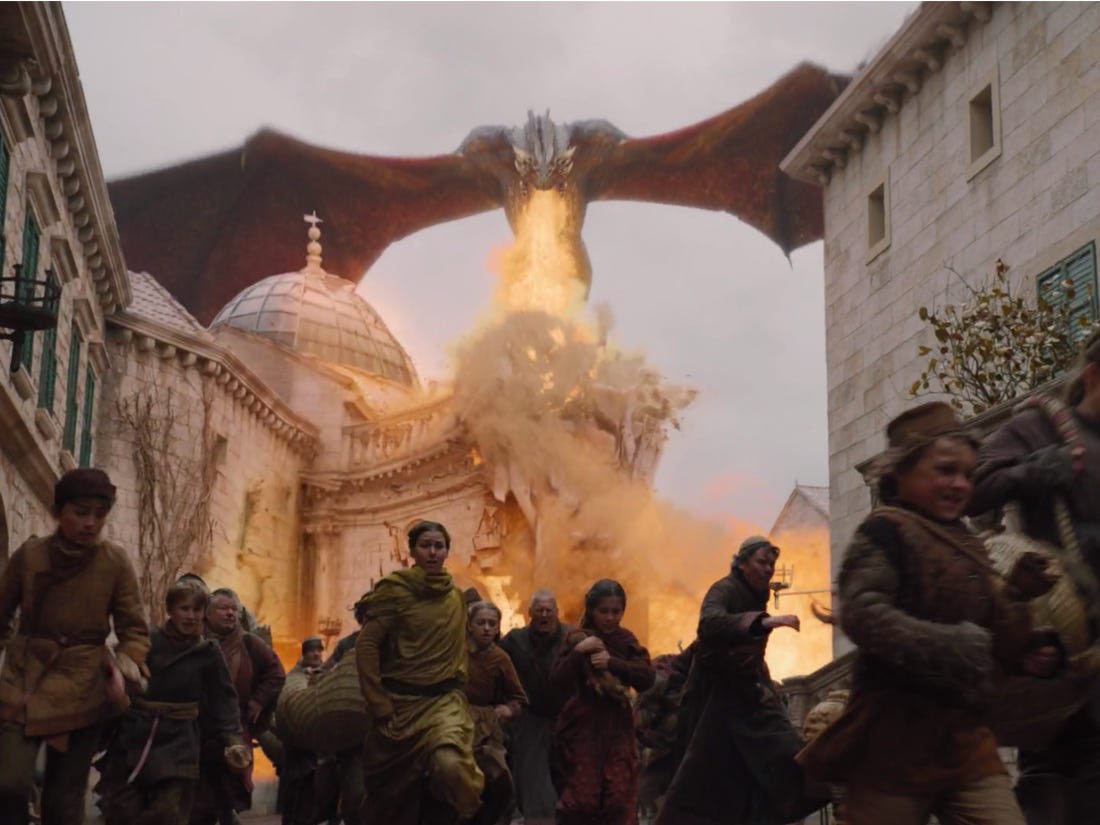 Greatest Battle?The Battle of Winterfell or The Fall of King’s Landing.