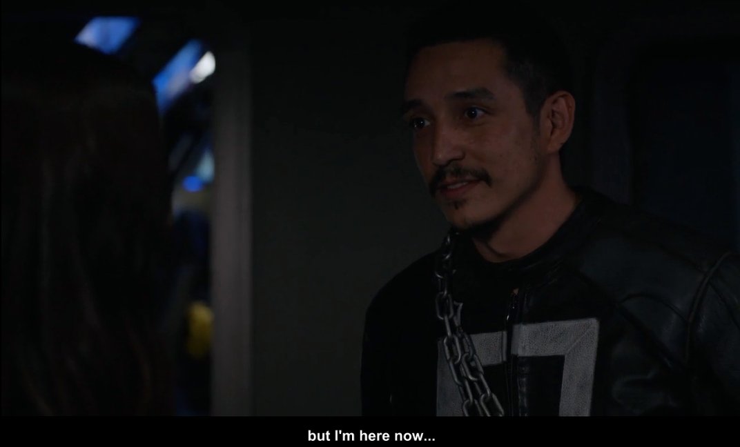 owkay... so just finished rewatching  #AgentsofSHIELD season 4. really really enjoyed s4!!! please bring back  #RobbieReyes  hoping to see him in the final season. wanna see these 2 together again! ayyiiiiii