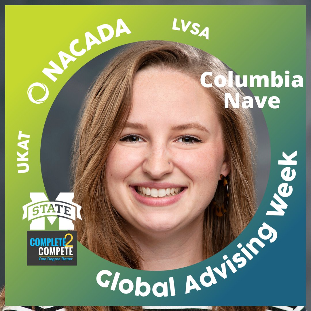 Meet Columbia Nave! Columbia graduated in 2015 with her BA from the University of Montevallo and is currently in the Educational Leadership master’s program here at MSU. She's a graduate assistant in the UAAC and works as a Coordinator for the C2C program. #nacadafaMily