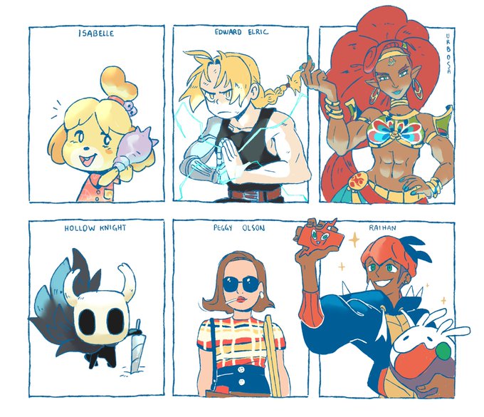 #Sixfanarts I did with suggestions from instagram followers ✨ 