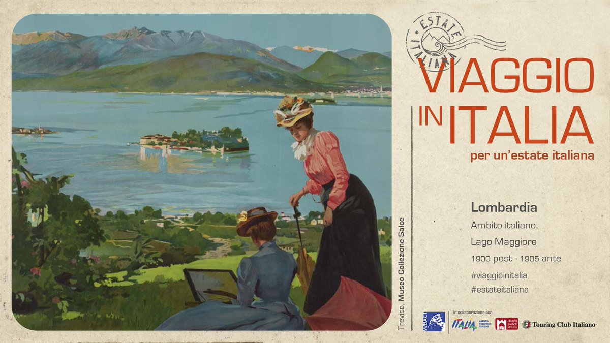 Il Lago Maggiore fa da scenografia a due eleganti donne, una osserva l'altra intenta a riprendere il Golfo Borromeo con l'omonimo arcipelago dal paese di Stresa. Partecipa con i tuoi scatti al racconto collettivo: un #viaggioinitalia per l'#estateitaliana☀️beniculturali.it/estateitaliana