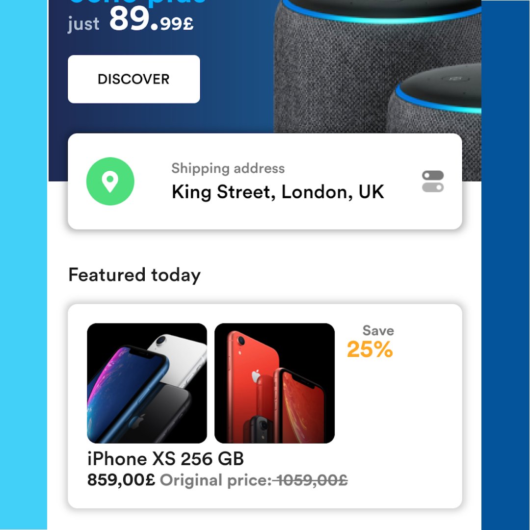follow2vivek's tweet image. Amazon Shopping UI redesign in Flutter.
📖 Read more at 👉 appwithflutter.com/flutter-ui-tut…
.
.
.
#appwithflutter #Flutter #Amazon #shopping #uidesign #UI #android21 #ios13