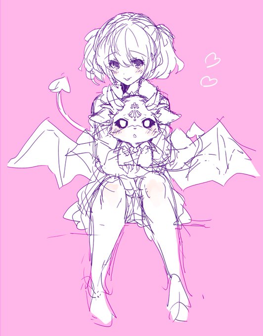 新しいペンタブ慣らしがてらでび様とでびっち 