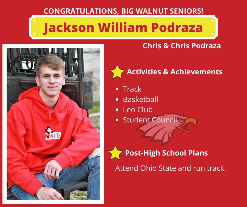 BWLSD's tweet photo. 🙌We wish all of our Big Walnut seniors the best as they prepare to 🎓graduate! Let’s hear it for today’s featured seniors! We are so proud of all the ⭐AMAZING⭐ things they have accomplished. 😀 #InspireAndGuide #BWClassof2020 https://t.co/RPuJSOEUpg