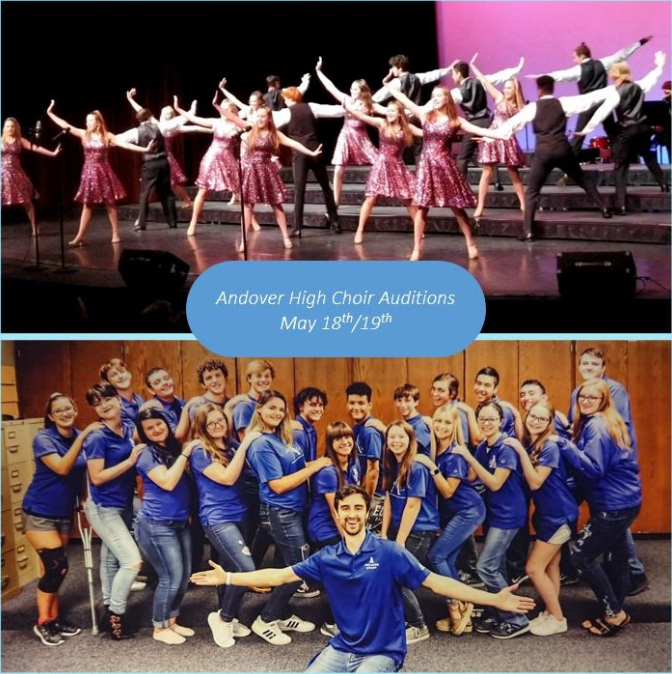 trojanchoirs's tweet photo. Audition for the 20-21 Andover High School Madrigals / Show Choir! https://t.co/SL0czZL4zU to sign up! #AHSPerforms #AHSTrojanFam #AHSChoir https://t.co/zvf39oLG9U