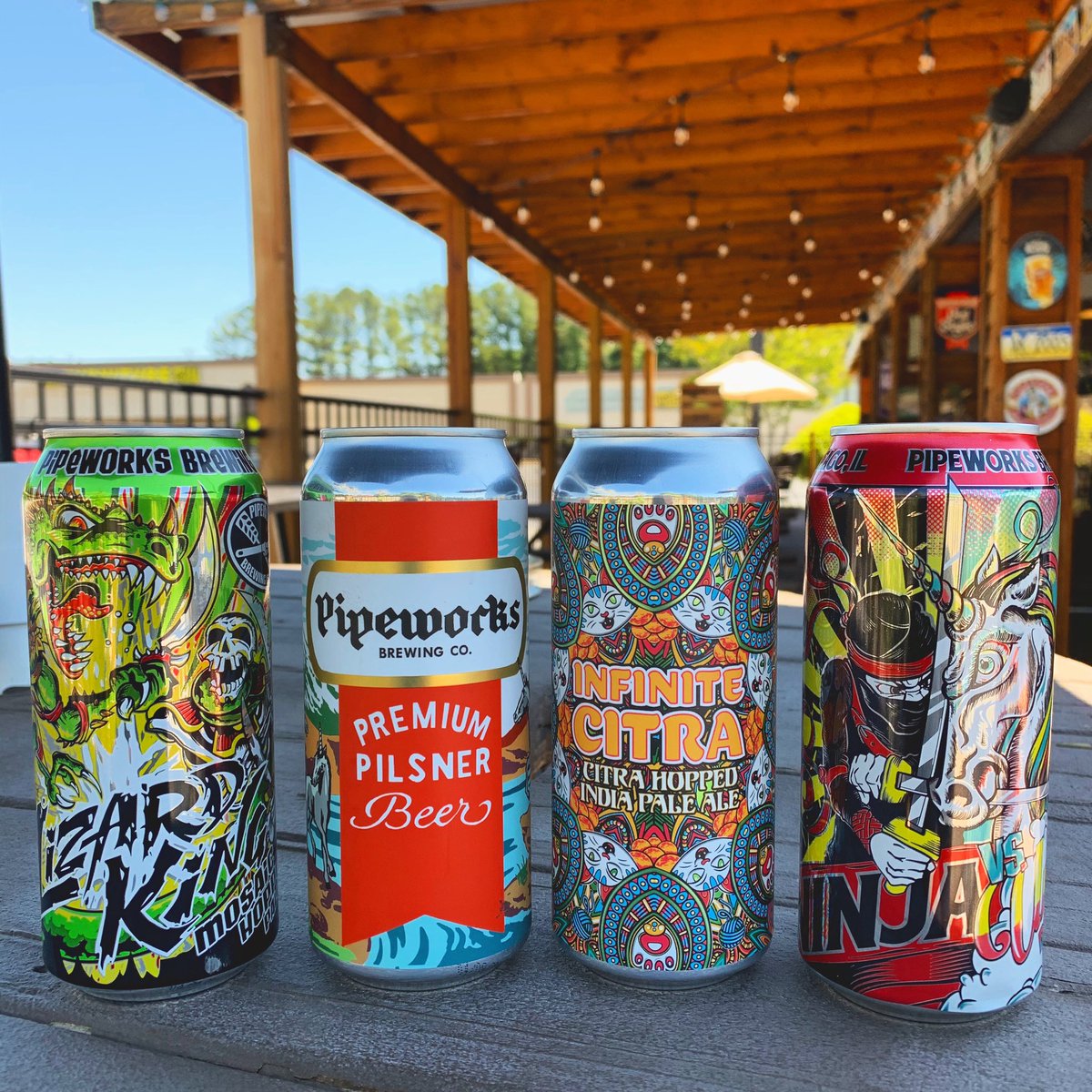 It’s all about the beautiful can art! Now carrying <a href="/PipeworksBrewin/">Pipeworks Brewing Co</a>!