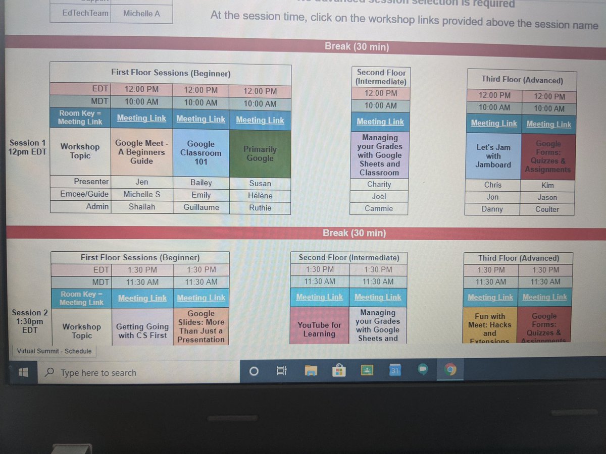 melmoon13's tweet photo. Can one get any geekier? Yes you can @EdTechTeamCAN Virtual Summit. Missed it? Teacher friends don't let their colleagues mis out! Another is set for June 6! https://t.co/9fJ8ZkvkSz