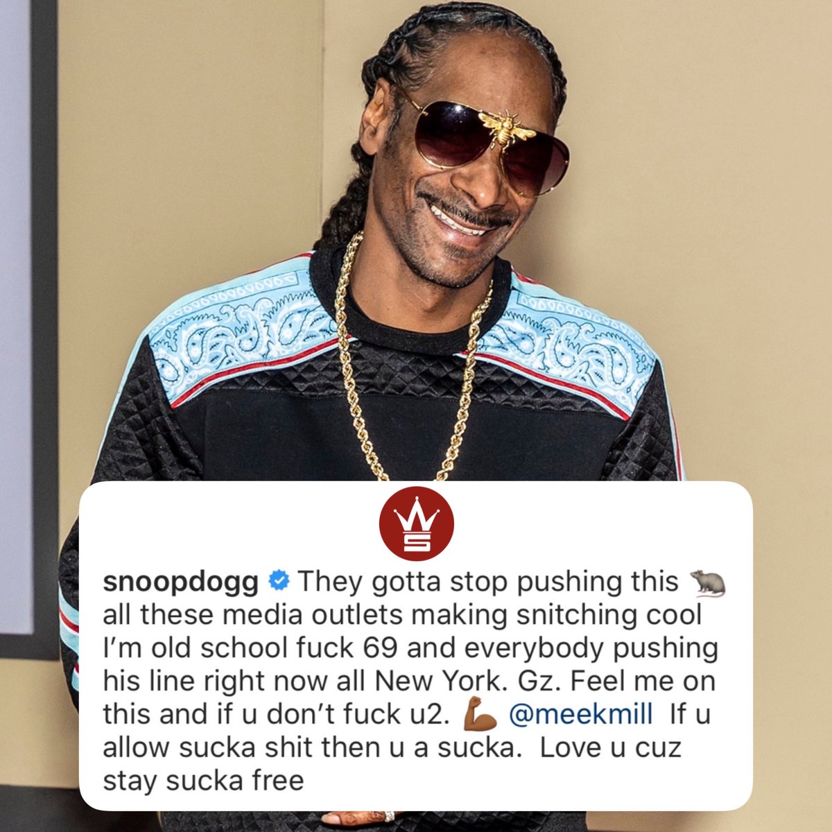 Snoop Dogg had this to say about Tekashi 69! 👀😳 <a href="/SnoopDogg/">Snoop Dogg</a>