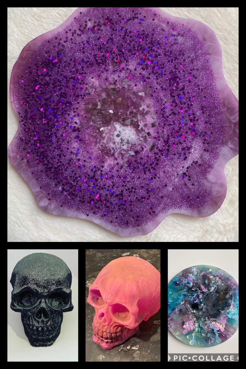 WiddopgemsC's tweet photo. A few new things I’ve done recently #resin #homedecor #homemade #handmade #widdopgems https://t.co/omx6Heierw