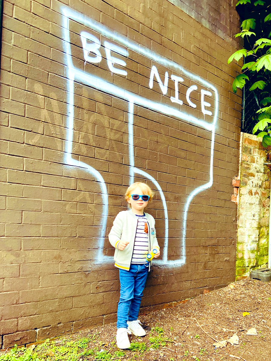 Holliejaye's tweet photo. That’s our River doing his best @LewisCapaldi impression in front of a giant set of scants! #stayclassyshawlands #bekind https://t.co/l3N2x8zK81