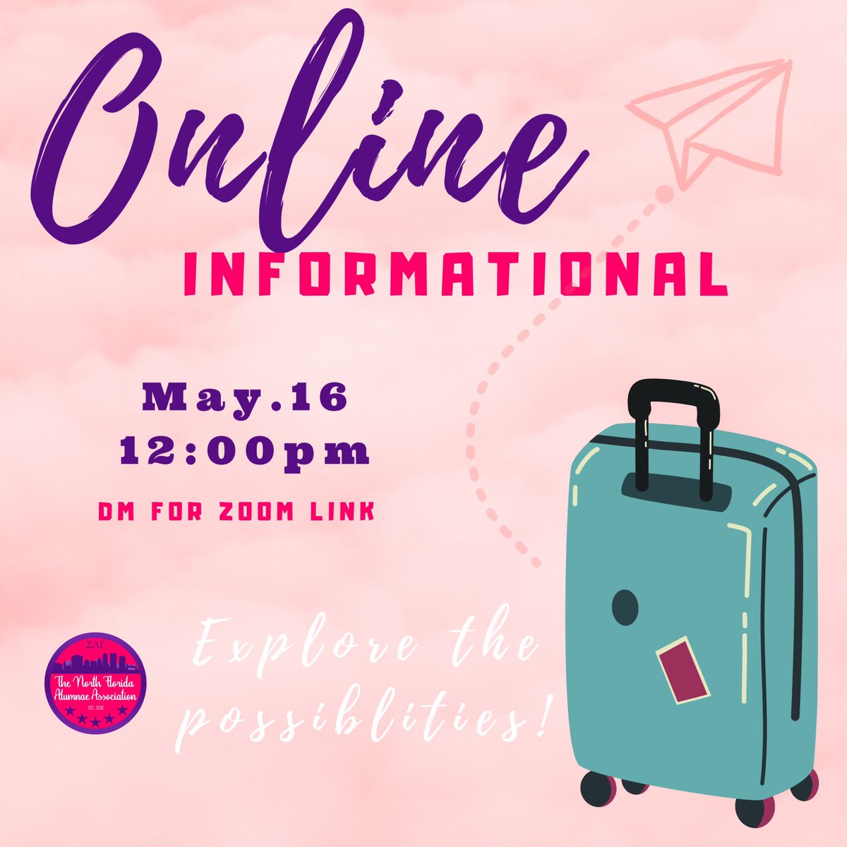 SLG_NFAA's tweet photo. Calling all college graduates in the North Florida Area! 

Missed your chance to join Sigma Lambda Gamma during undergrad?
Searching for a distinct and empowering sisterhood? Find it here with NFAA!

Come to our open informational to learn more about our Graduate Member Program! https://t.co/4sETd9SpVF