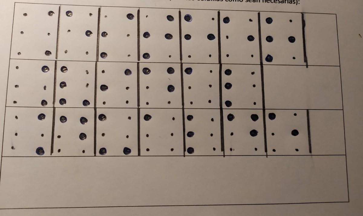 Esthervidu's tweet photo. El meu nom i cognoms en el sitema Braille😊 Sempre aprenent coses interessants👏 https://t.co/tZfYO7in2N