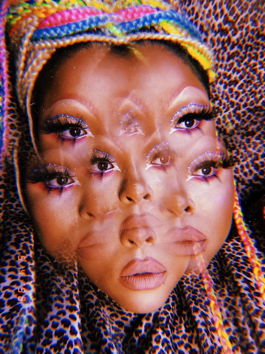 POPnGloss's tweet photo. “Alexa, play ‘I’m Every Woman’ by Whitney Houston...” 💫 

Hair x Makeup @popngloss 
Muse @tttheartist 👸🏽 https://t.co/KWvot70hKv