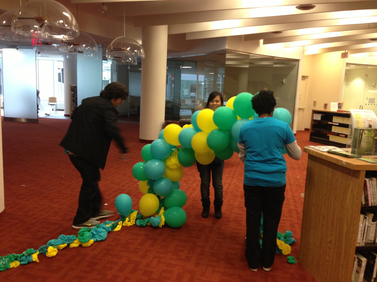 <a href="/MilesABaker/">Miles Baker</a> I have strong memories (but blurry photographs) of the year you took exceptional anger-glee in taking down the balloon archway #TCAF2020