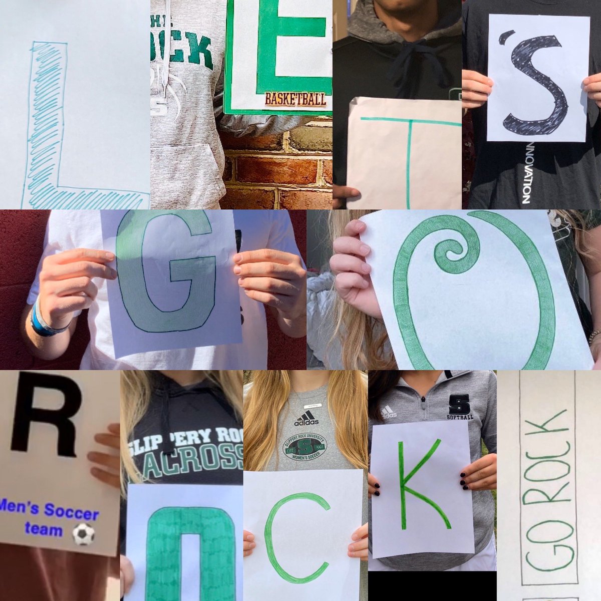 Slippery Rock SAAC tweet media