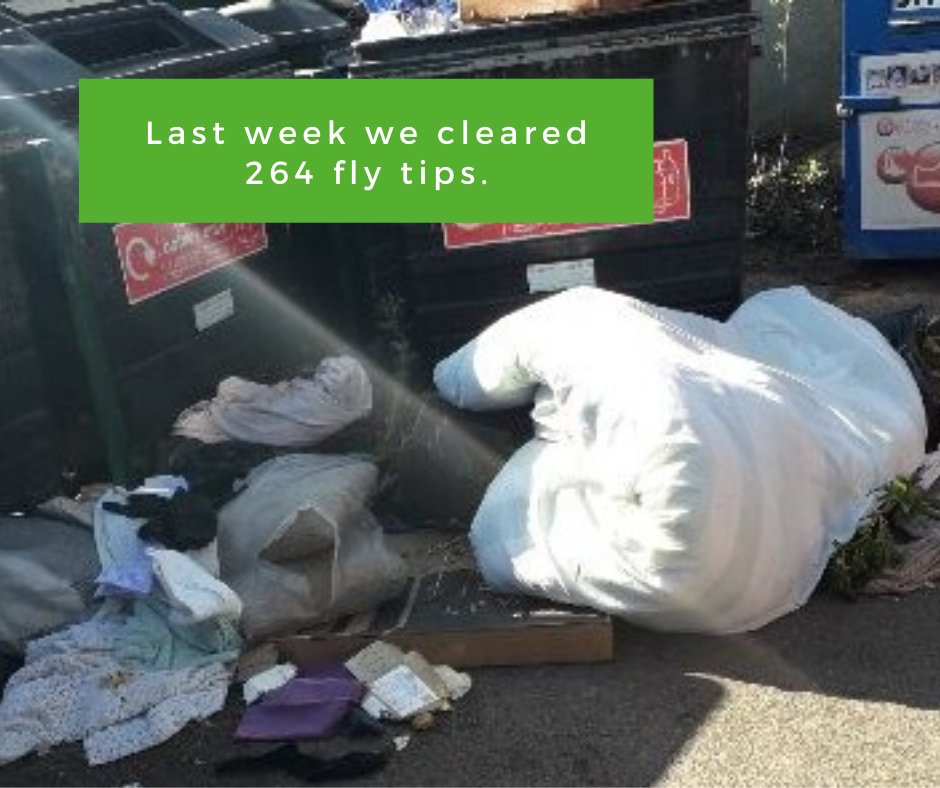 Last week we cleared 264 fly-tips – that’s a lot more than usual. Remember if it’s not in a bin, it’s fly-tipping.

#Banstead #Horley #Redhill #Reigate