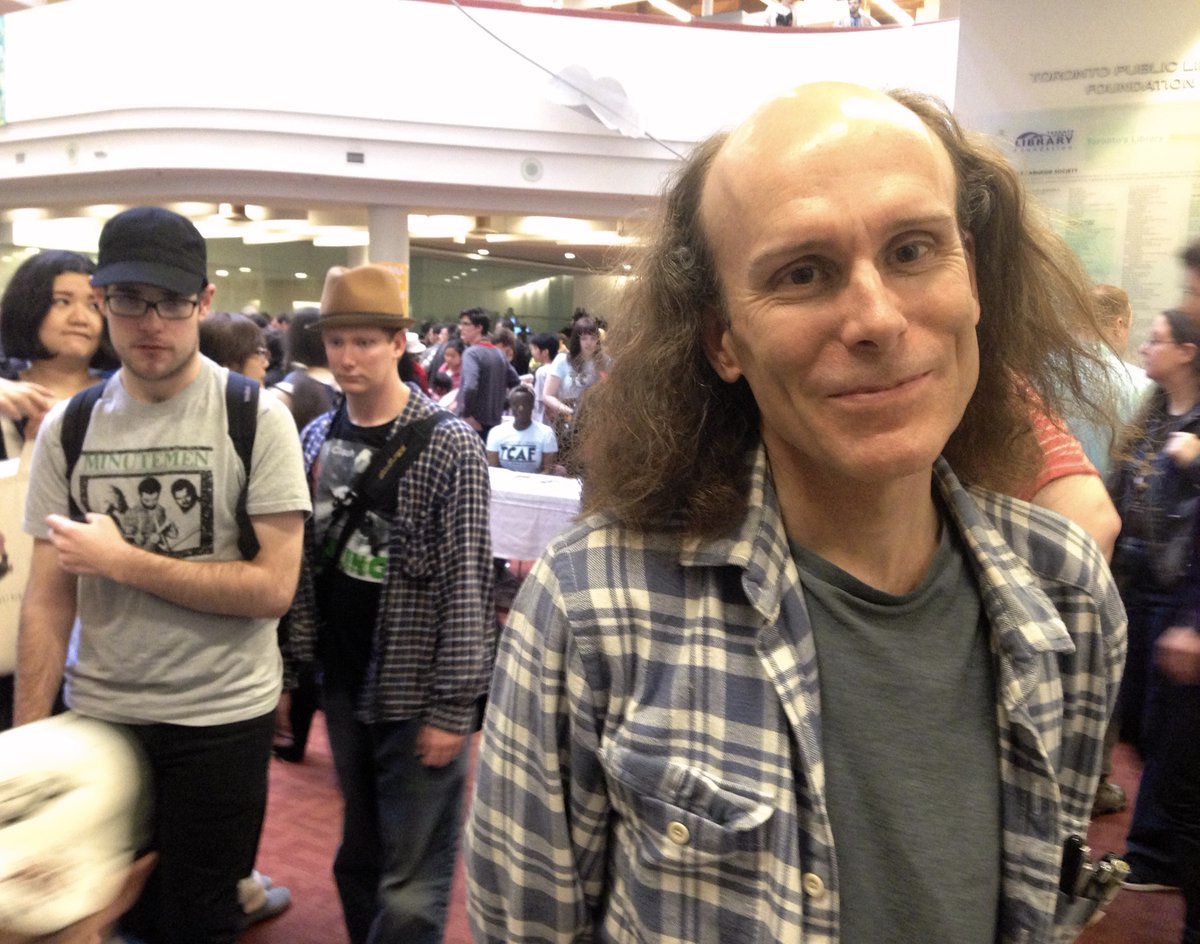 Is it even a TCAF unless you've spotted Chester Brown #TCAF2020
