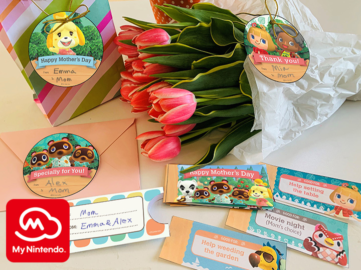 Nintendo Of America Show Your Appreciation This Mothersday With Printable Mynintendo Rewards Inspired By The Fun Of Animalcrossing New Horizons T Co Zihz87pp3m T Co 6dduyp2ewn Twitter