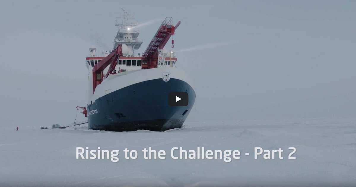 MOSAiCArctic's tweet photo. #MOSAiCexpedition leg 1 video - Rising to the Challenge

The mission’s various tasks included installing a complex research infrastructure on the #Arctic ice-dealing with an ice floe that repeatedly showed its rather dynamic side. 

Watch the video here 👉 https://t.co/4WhtFiJy0v https://t.co/KZjL8CdXXM