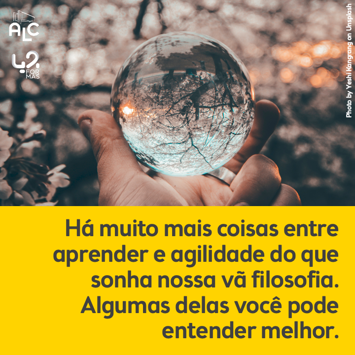 O que eu vou fazer durante uma semana de #aprendizagem ágil? Viver a experiência. Além de aprender os princípios, você vai experimentar a essência da aprendizagem ágil, isto é, #autodireção. Inscreva-se: bit.ly/3bhnzwQ Apoio: <a href="/42formas/">42formas</a> #agilelearning #lifelonglearning