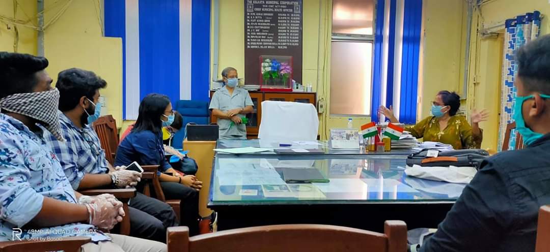 mybharatkolkata's tweet photo. Meeting with Our Dpty Mayor Mr.Atin Ghosh&amp;NDRF VOLUNTEERS&amp; DYC of South &amp; North Kolkata.
#NDRFWorkingSession
#SocialMediaDevelopment
#SocialActivitityDevelopment 
#Covid19Awareness 
#NyksWestBengal
#UNVINDIA #UNVDYC #NYKS_WB #NYKSOUTHKOLKATA  #PMOINDIA
#nyksIndia #yasministry https://t.co/dyYwSan8PR