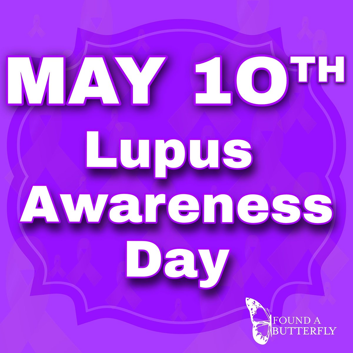 FoundAButterfly's tweet photo. #LupusAwarenessDay is TOMORROW...and it's also #MothersDay...

How can you celebrate both?

Wear purple while celebrating the mom in your life!!! https://t.co/Wf0l5qKrIc