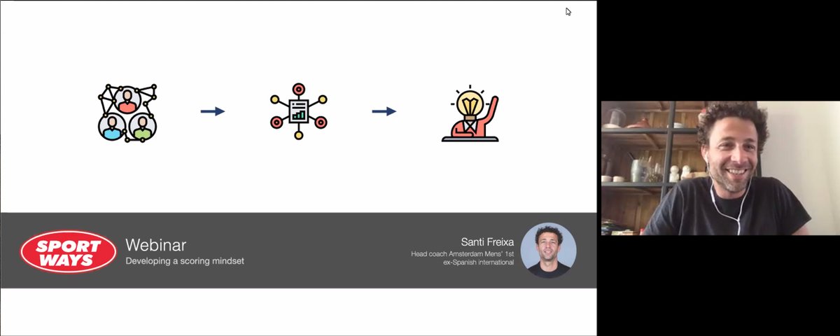 What a great start to our Master Class Webinar series yesterday with Santi Freixa! 

🙏Thank you <a href="/blognetsporting/">Santi Freixa Escude</a> for sharing your passion, experience &amp; knowledge us.

Watch this space for the launch of next weeks Master Class.

#sportwayseducation #knowledgesharing