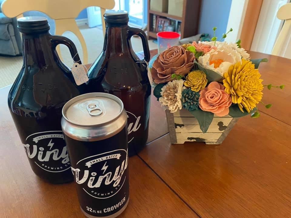 Moms love Vinyl! Open 1p-6p today and tomorrow for pickup. Order by Noon for delivery within 20miles. Details here vinylbrewingnj.com/shop #vinylbrewing #hammonton #njcb #sjbeer