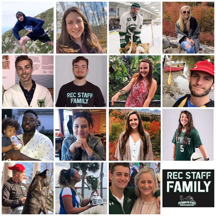 PlymStateRec's tweet image. Congratulations to the @PlymouthState Rec Staff Family on their Graduation Day! We are so proud of you all and cant wait until the day we can celebrate you in person! #YouMatterHere #FindYourFit #RecFamily2020